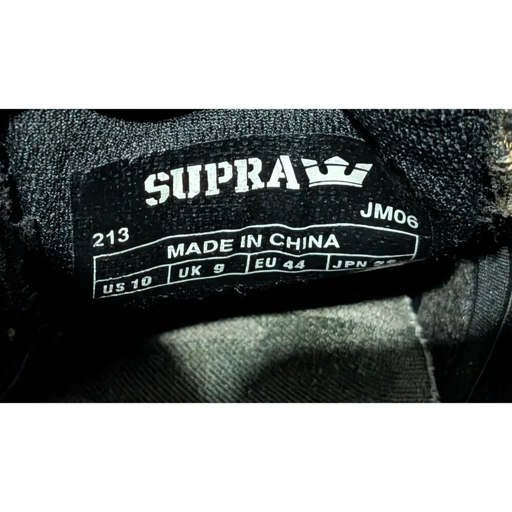 Supra Skytop Sneaker Shoes Mens Size 10 Camo